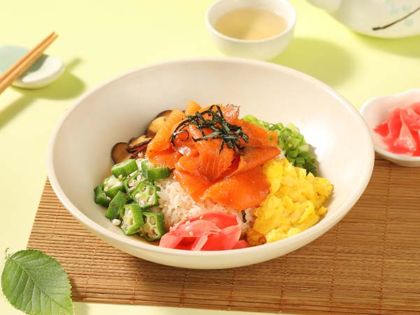 福岡煙熏三文魚茶泡飯